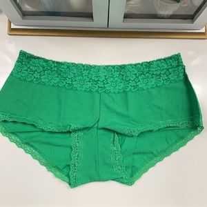 Victoria’s Secret PINK lace waist Panty NWT L